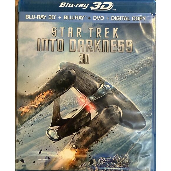 Star Trek Into Darkness (Blu-ray 3D) Lenticular Slipcover, Chris Pine, Sci-Fi - Picture 3 of 7